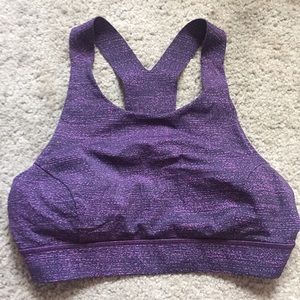 Lululemon Fast and Free sports bra